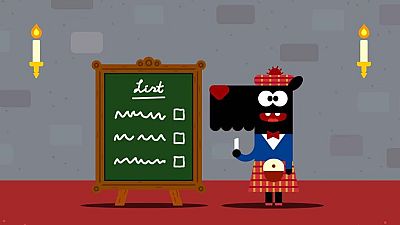 La insignia de la lista