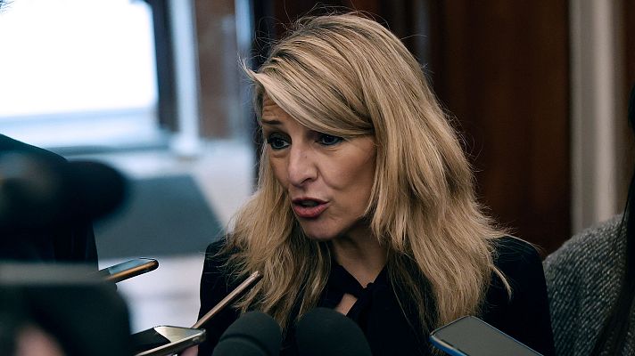 La hora de La 1 - Yolanda Díaz, sobre los amplios horarios de la hostelería: "Hay que respetar los derechos laborales"