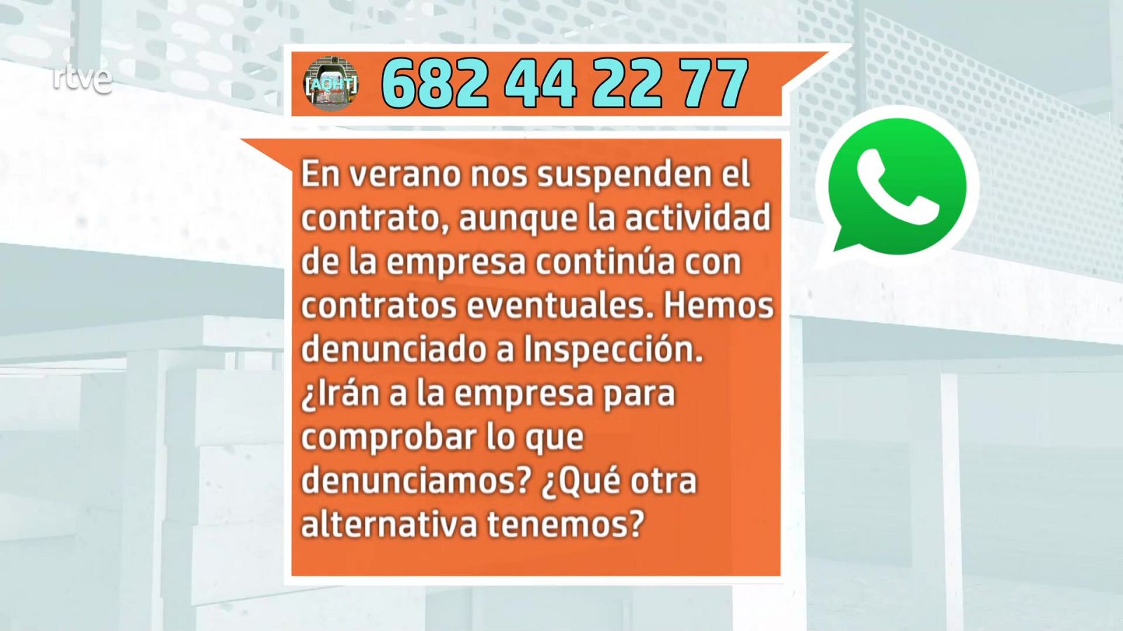 Falsos fijos discontinuos - Aquí hay trabajo | Ver