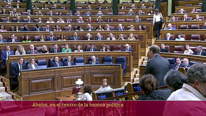 Parlamento - Ábalos, en el centro de la bronca política