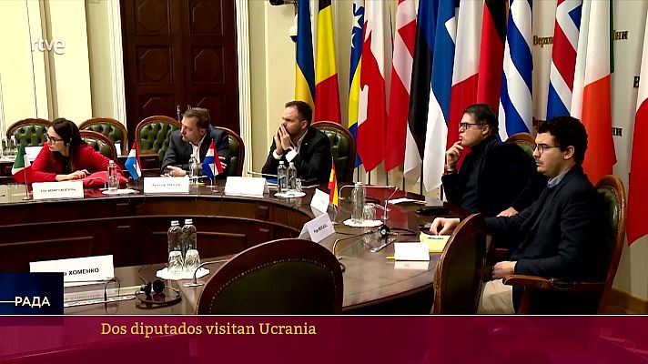 Parlamento - Dos diputados visitan Ucrania