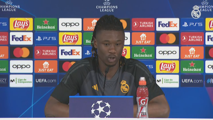 Champions League - Camavinga: "A Vinícius le he dicho que tiene que parar de hablar"