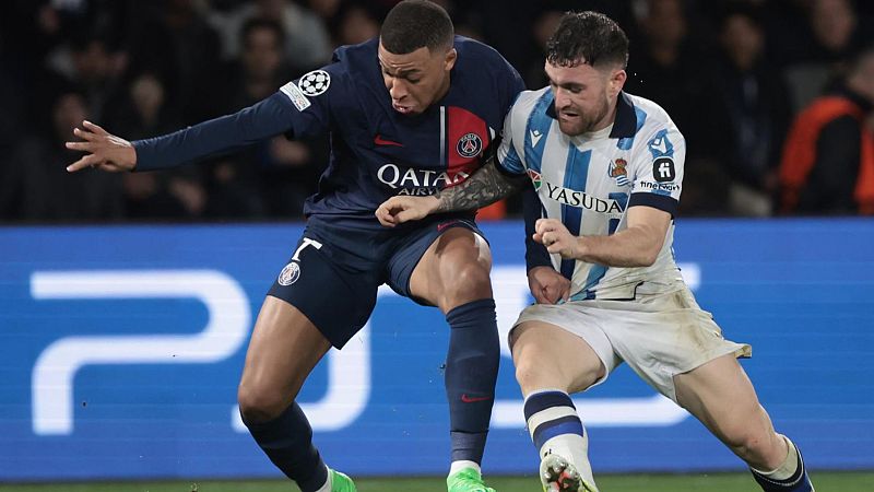 La Real Sociedad busca remontar un 2-0 ante el PSG | Ver