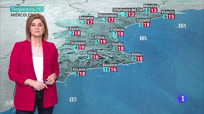 L'informatiu - Comunitat Valenciana - El tiempo en la Comunitat Valenciana - 05/03/2024