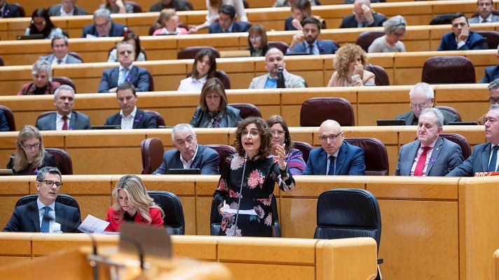 Informativo 24h - Gobierno y PP protagonizan un tenso cruce de acusaciones en el Senado por el 'caso Koldo'