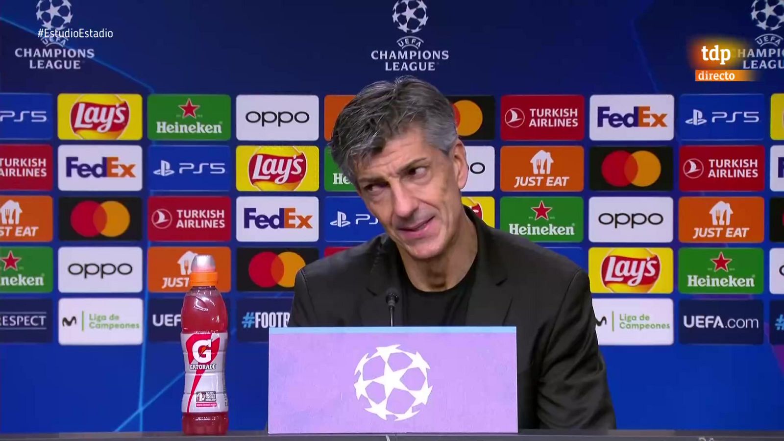 Real Sociedad 1-2 PSG: rueda de prensa de Imanol Alguacil - Estudio Estadio | Ver