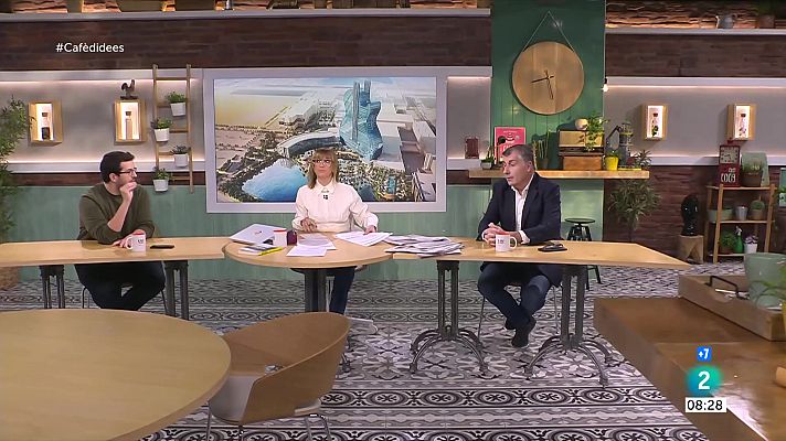 Cafè d'idees - Natàlia Mas, Guillem Gisbert i Albert Llimós