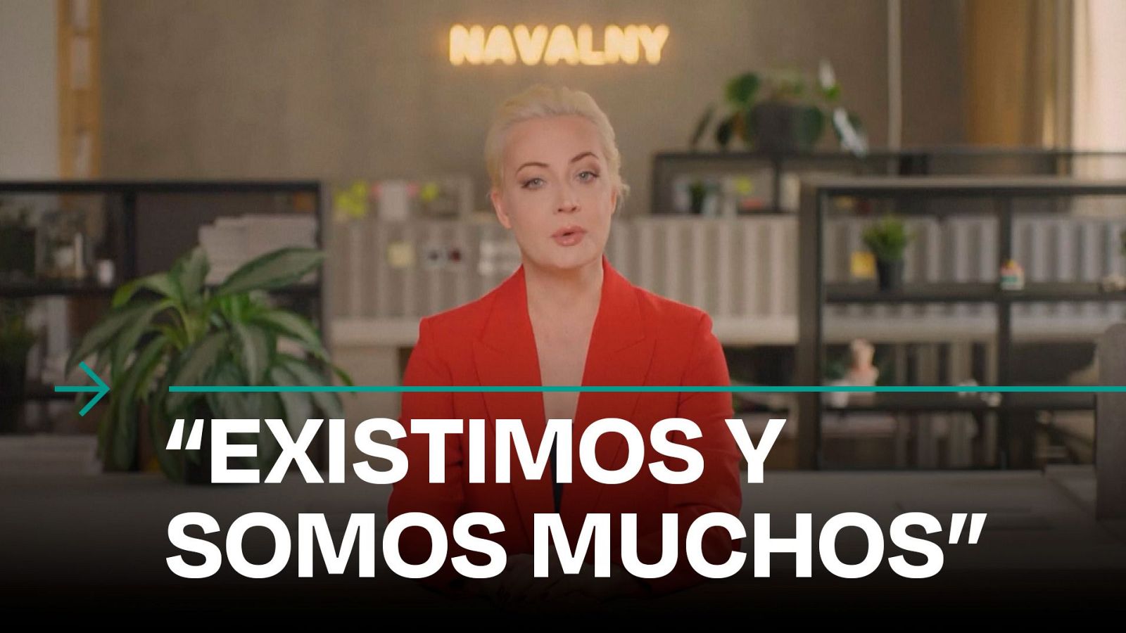 La mujer de Navani llama a protestar y votar contra Putin el día de las elecciones - Modo Digital | Ver