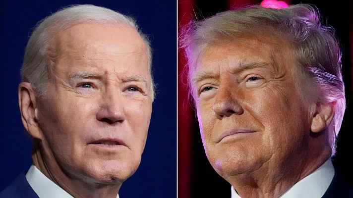 Telediario 1 - Biden vs Trump, el duelo que pocos estadounidenses quería repetir