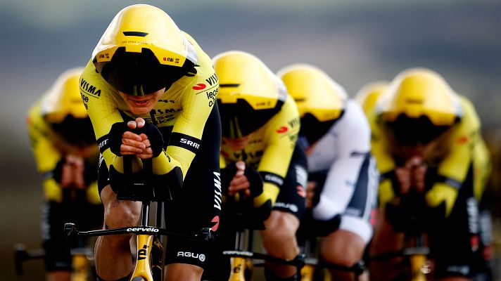 Telediario 1 - El futurista casco del Jumbo-Visma, explicado por su ingeniero