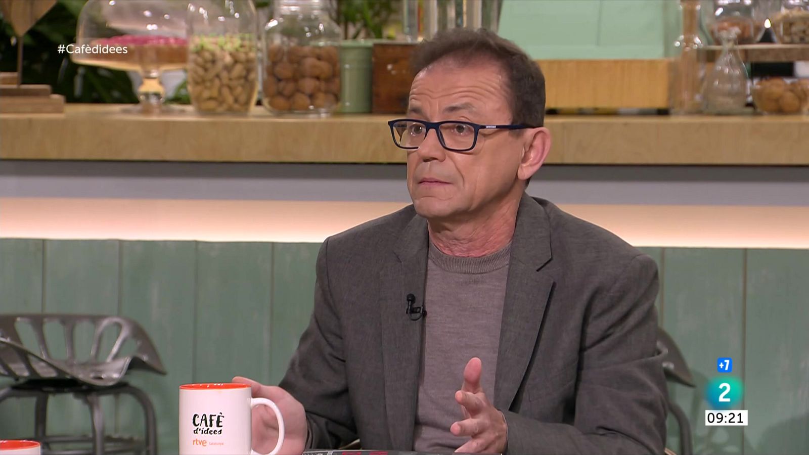 Víctor Sampedro presenta el llibre 'Voces del 11-M' - Cafè d'idees | Veure