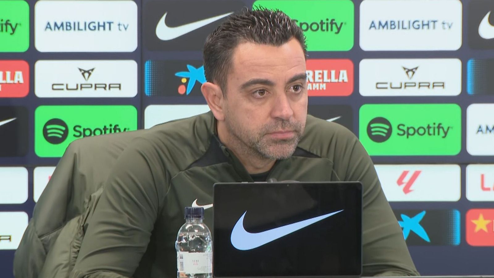 Xavi: "Laporta es el mejor presidente de la historia del Barça" | Ver