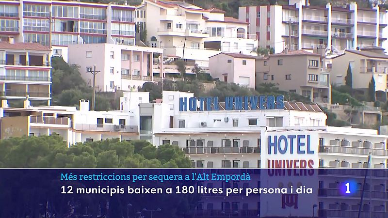 Més restriccions per sequera a l'Alt Empordà - L'Informatiu | Veure