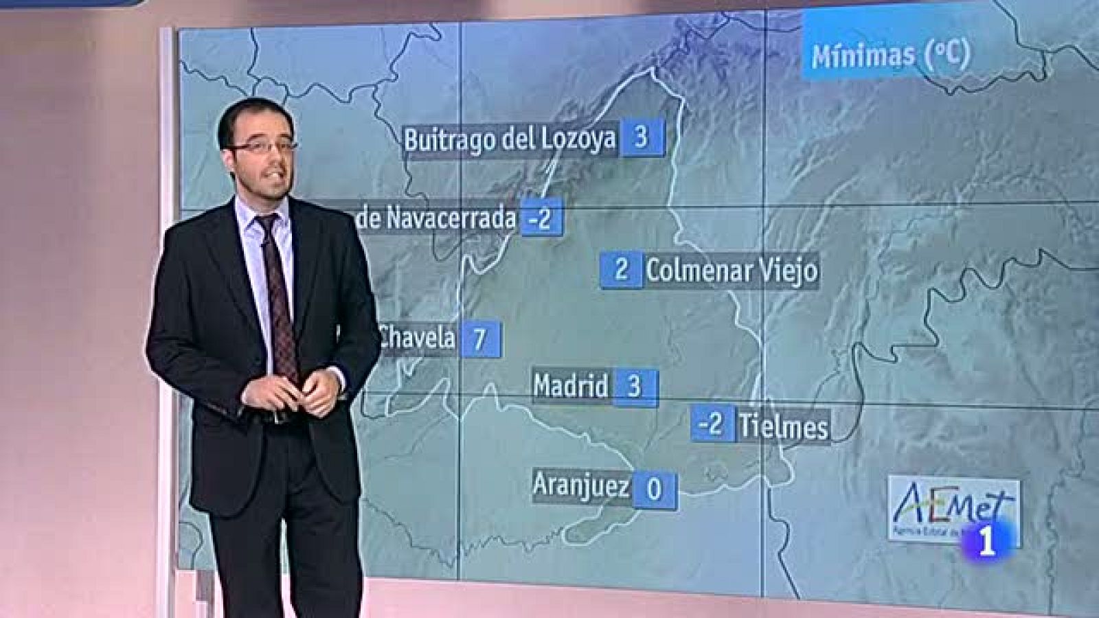 El tiempo en la Comunidad de Madrid - 04/12/12