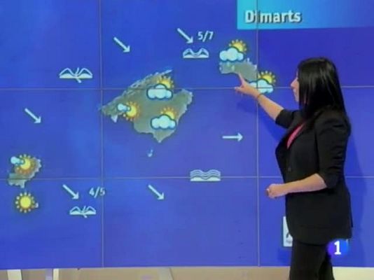 Informatiu Balear - El temps a les Illes Balears - 04/12/12