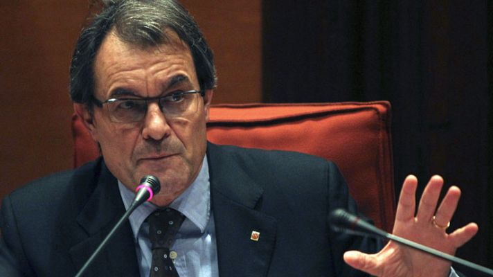 Telediario 1 - Cataluña en desacuerdo