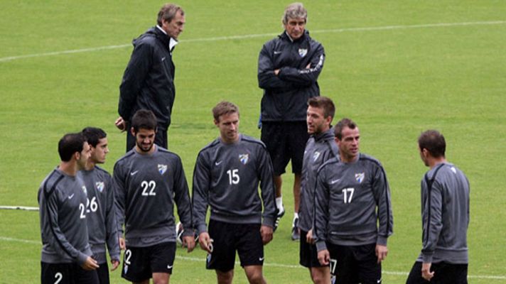 Telediario 1 - El Málaga aspira a terminar invicto la primera fase