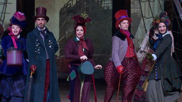 Telediario 1 - Se estrena en Madrid el musical "El último Jinete"