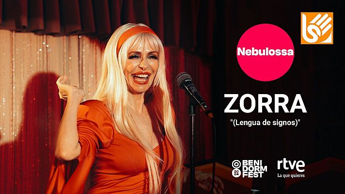 Eurovisión - "Zorra" de Nebulossa, videoclip oficial (Traducción al lenguaje de signos)