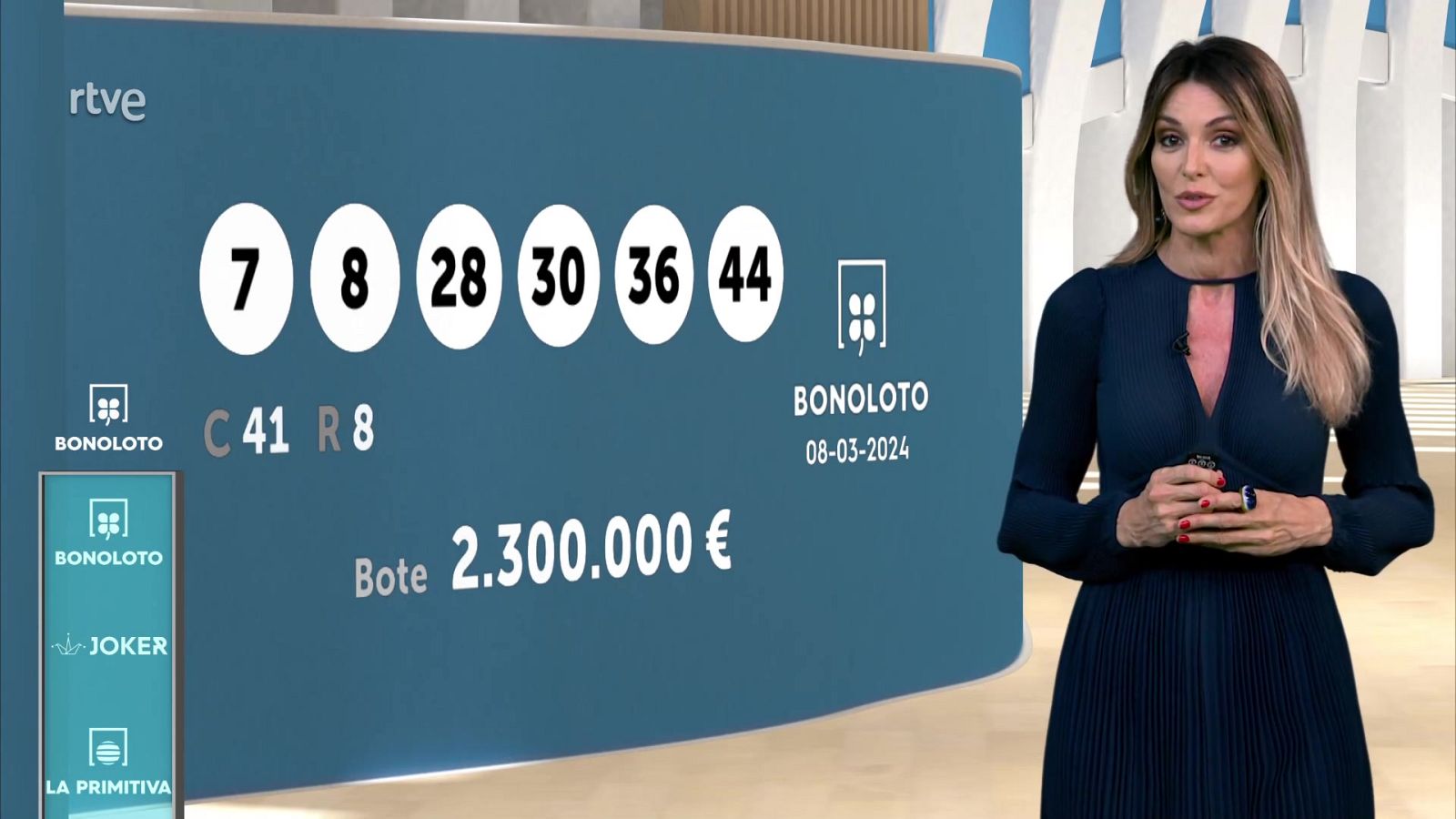 Sorteo de la Bonoloto y Euromillones del 08/03/2024 - ver ahora