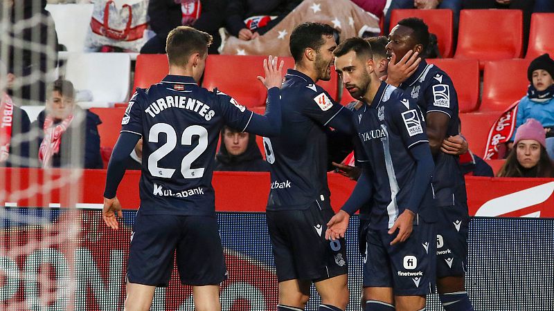 Granada - Real Sociedad: resumen del partido de la 28ª jornada de Liga | Primera