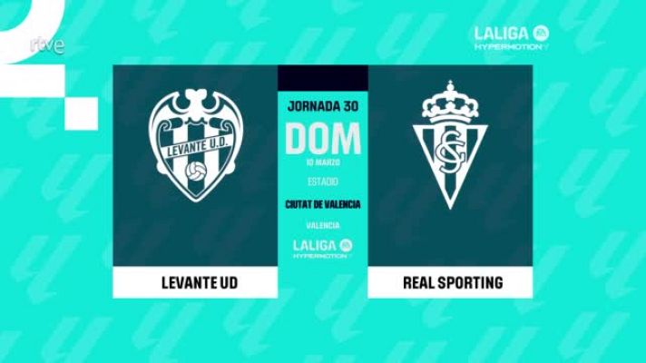 Resúmenes de LaLiga - Levante - Sporting: resumen del partido, 30ª jornada de Liga | 2ª