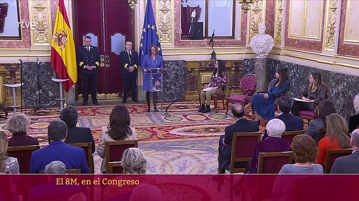 Parlamento - 8M, en el Congreso