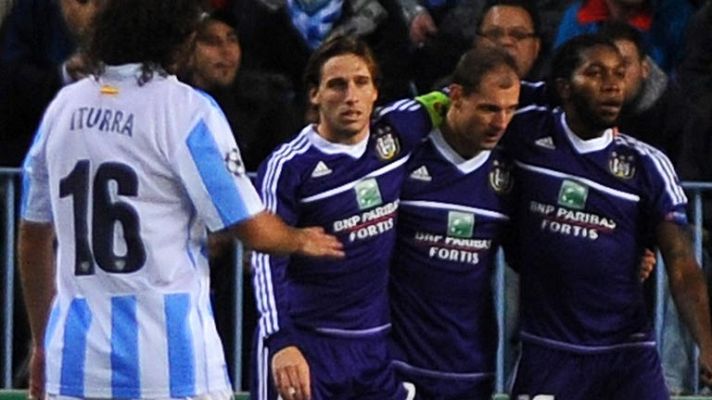 Champions League - Jovanovic iguala para el Anderlecht (1-1)