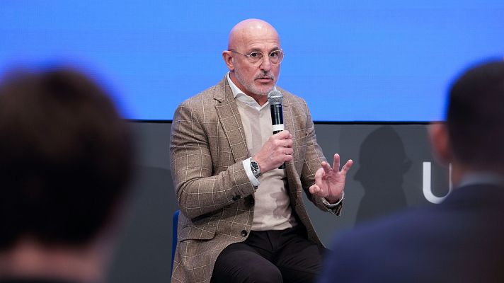 Telediario 1 - Luis de la Fuente sobre Brahim Díaz: "Lo importante es querer sin exigencias ni condiciones"