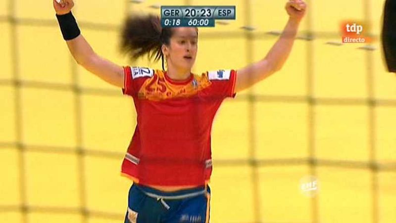 Balonmano - Campeonato de Europa femenino - Alemania-España - 04/12/12- Ver ahora