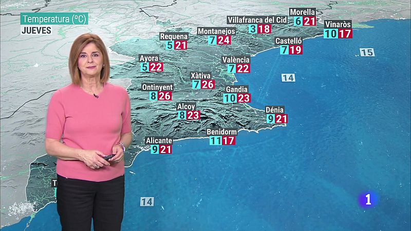 El tiempo en la Comunitat Valenciana - 13/03/2024 | Ver