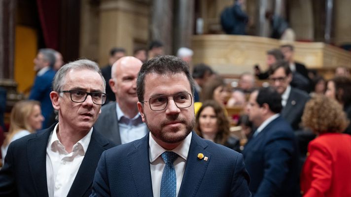 La tarde en 24h - Aragonès convoca elecciones en Cataluña para el 12 de mayo
