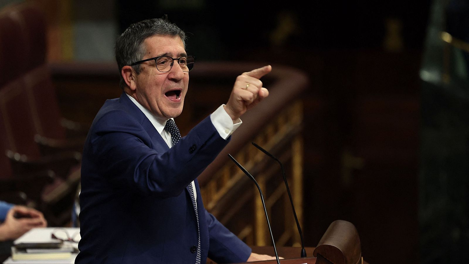 Ley Amnistía: Patxi López defiende la Ley de Amnistía en el Congreso - Especiales informativos | Ver