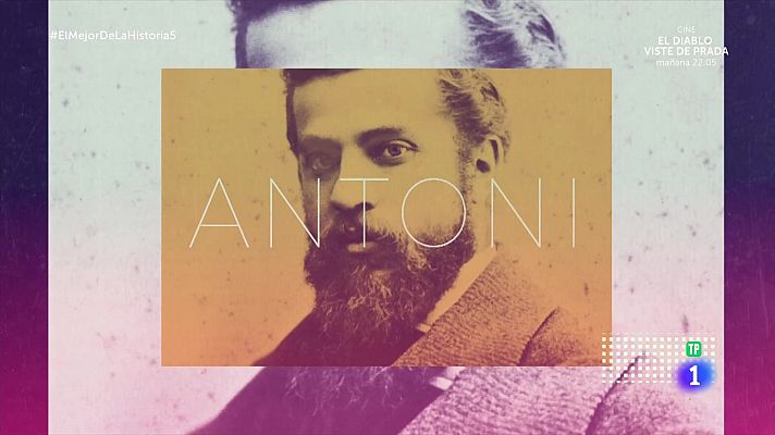 El mejor de la historia - Antoni Gaudí, tercer puesto en 'El mejor de la historia 5'