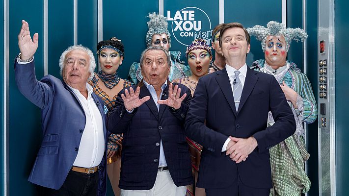 Late Xou con Marc Giró - En el ascensor con Los del Río y el Cirque du Soleil