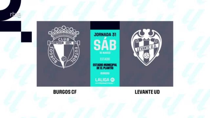 Resúmenes de LaLiga - Burgos - Levante: resumen partido 31ª jornada | Segunda