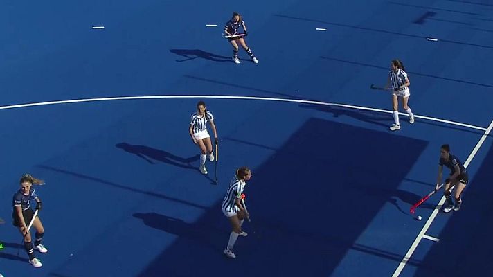 Hockey hierba y sala - Copa de la Reina. 1ª Semifinal: Junior FC - Club Egara