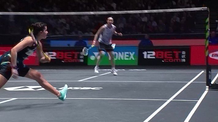 Bádminton - BWF World Tour Super 100.  All England: Tzu Ying Tai - Carolina Marin