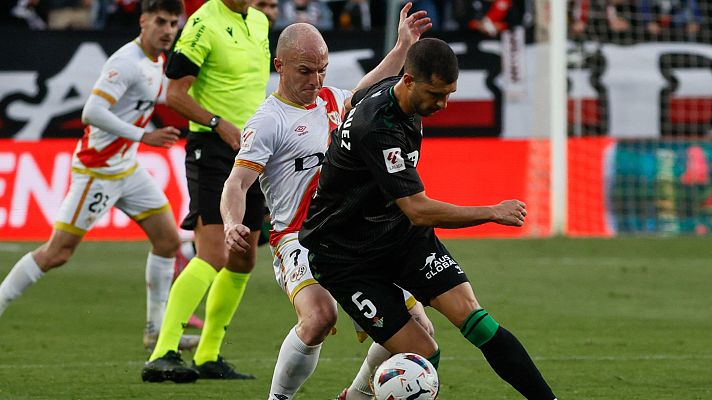 Resúmenes de LaLiga - Rayo - Betis: resumen del partido de la 29ª jornada de Liga