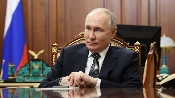 Telediario 2 - Putin revalida su quinto mandato como presidente de Rusia