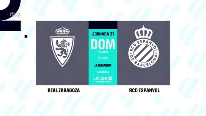 Resúmenes de LaLiga - Zaragoza - Espanyol: resumen del partido de la 31ª jornada
