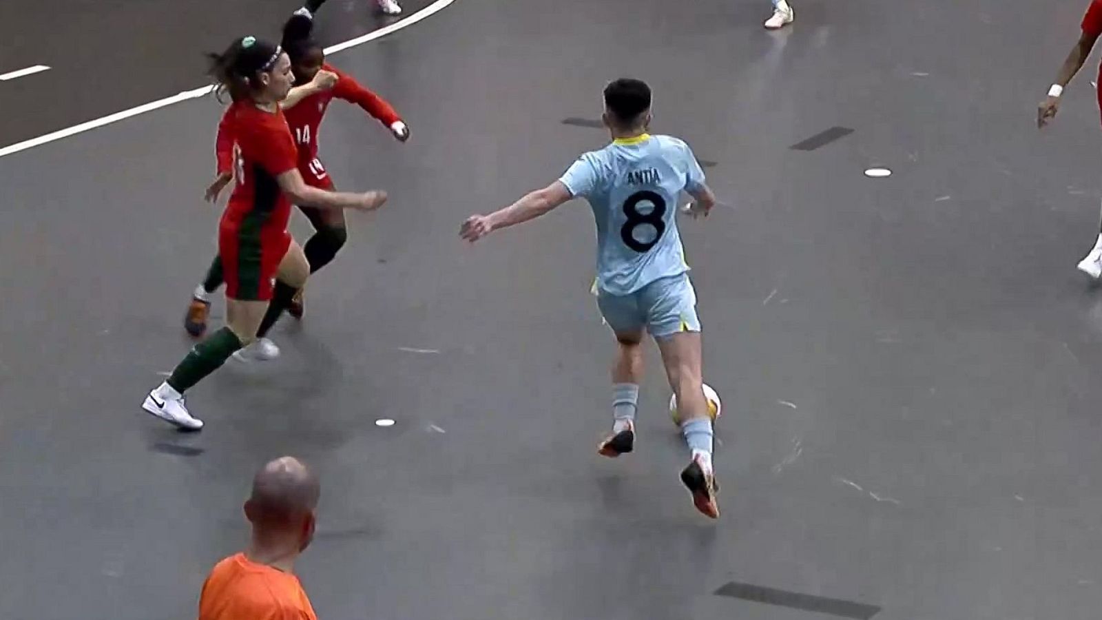 Fútbol Sala. Amistoso Selección femenina: Portugal - España - ver ahora