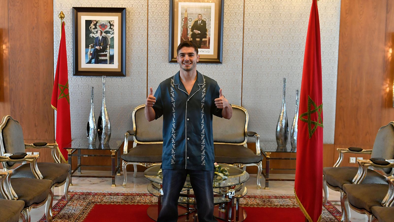 Brahim Díaz, ya con Marruecos: "Estoy muy contento" - Fútbol | Ver