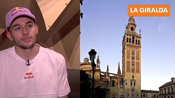 Telediario 2 - Triángulos mágicos y escaladas de ciencia ficción: una clase práctica de escalada con un oro olímpico, Alberto Ginés