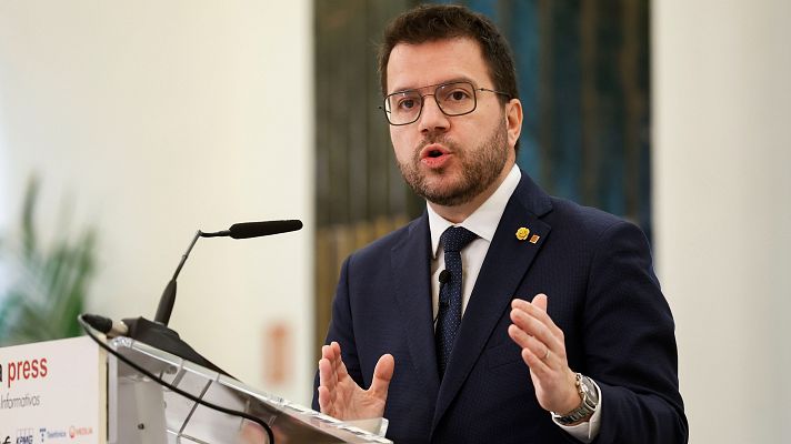 Diario 24 - Aragonès insiste en que Cataluña tenga su propio modelo de financiación