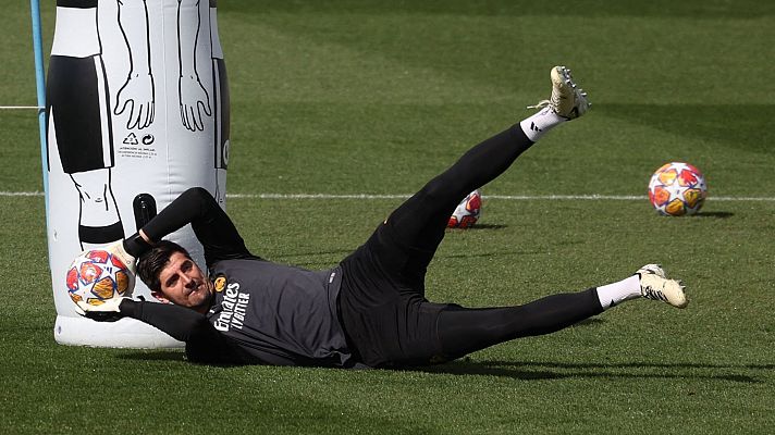 Telediario 1 - Courtois, operado con éxito de su lesión de menisco