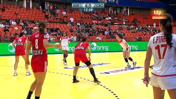 Balonmano - Camp. de Europa. España-Croacia