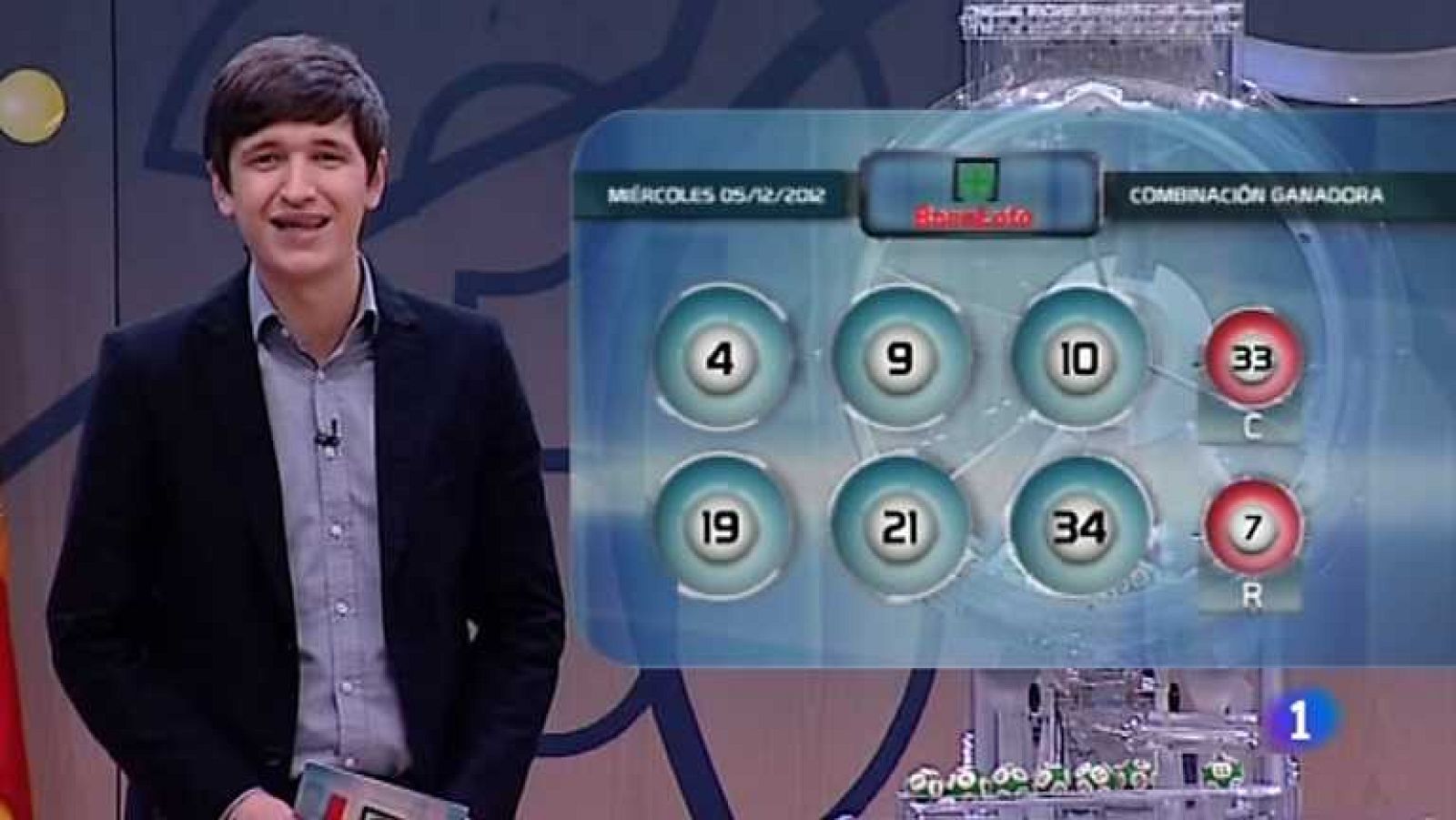 Bonoloto - 05/12/12 - Ver ahora