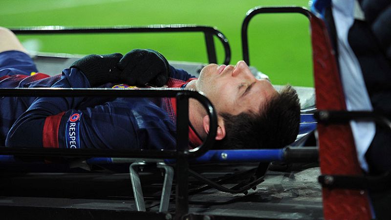 Messi da el susto en el Camp Nou | Ver