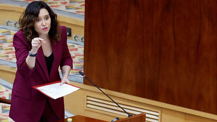 Telediario 1 - La oposición de Ayuso le pide que cese a su jefe de gabinete por amedrentar periodistas